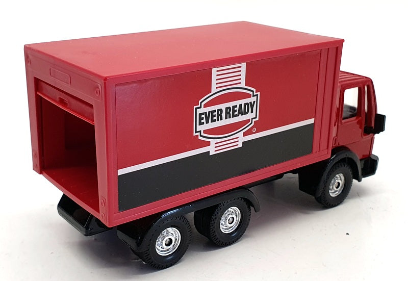 Corgi Appx 14cm Long Diecast 1190 - Ford Box Van Ever Ready - Red