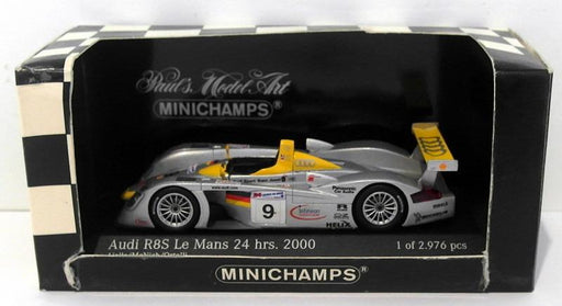 Minichamps 1/43 Scale 430000909 - Audi RBR 2nd Le Mans 2000 Aiello/Mcnish/Orteli