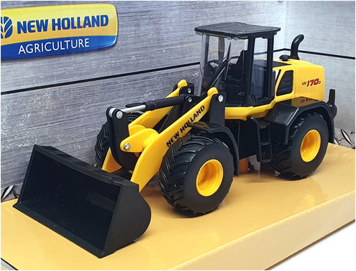 Burago 1/50 Scale 18-32083 - New Holland W170D Wheel Loader - Yellow