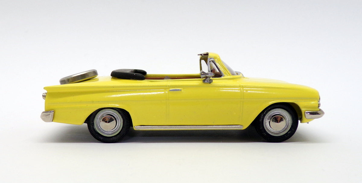 Lansdowne Models 1/43 Scale LDM24 - 1961 Ford Capri Conv - Yellow Reworked