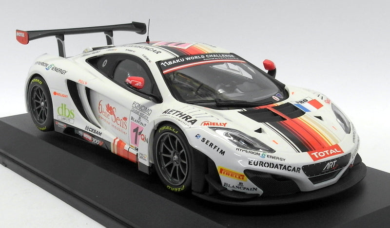 Minichamps 1/18 Scale Diecast - 151 131311 McLaren 12C GT3 ART GP 24H Spa 2013