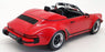 KK Scale 1/18 Scale KKDC180451 - 1989 Porsche 911 3.2 Speedster - Red