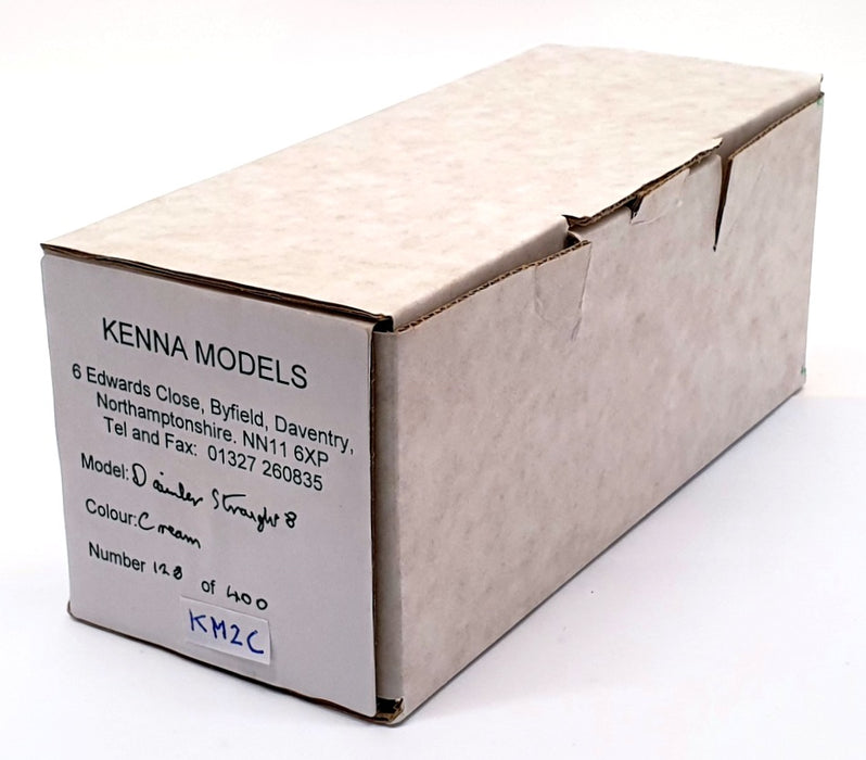 Kenna Models 1/43 Scale KM2C - Daimler Straight Eight - Cream