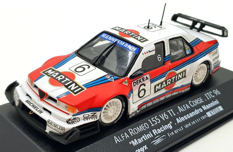 Onyx 1/43 Scale XT010 - Alfa Romeo Martini ITC 96 #6 Nannini