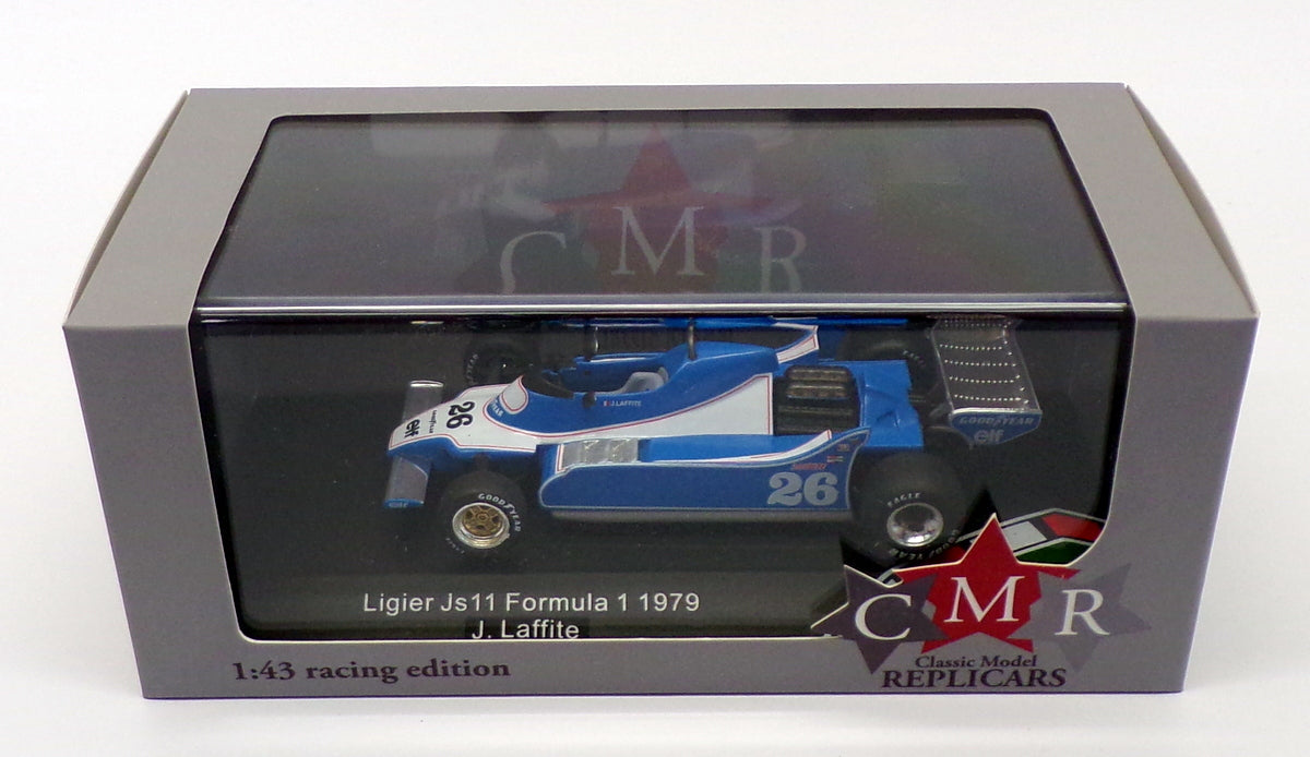 CMR 1/43 Scale CMR43F1007 - Ligier Js11 F1 1979 - #26 J.Laffite