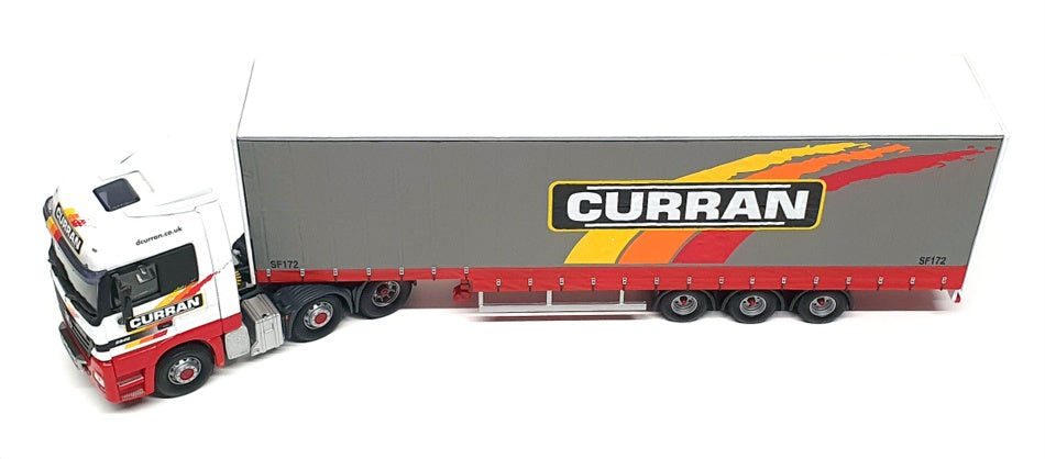 Corgi 1/50 Scale CC13811 - Mercedes Benz Actros Step Frame Curtainside - Curran