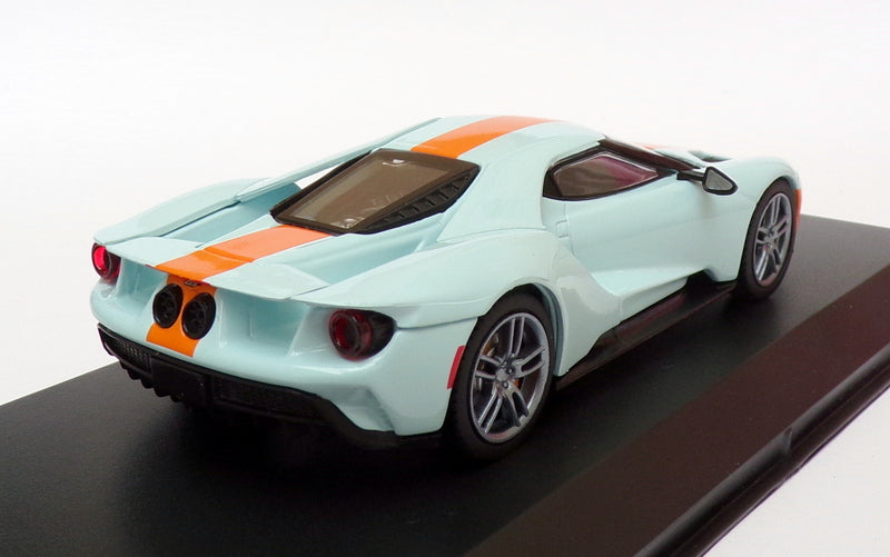 Greenlight 1/43 Scale 86158 - 2019 Ford GT Heritage Edition - Blue/Orange
