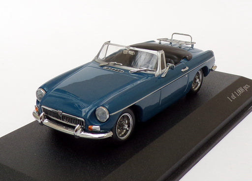 Minichamps 1/43 Scale Model Car 430 131035 - 1968 MGB - Blue