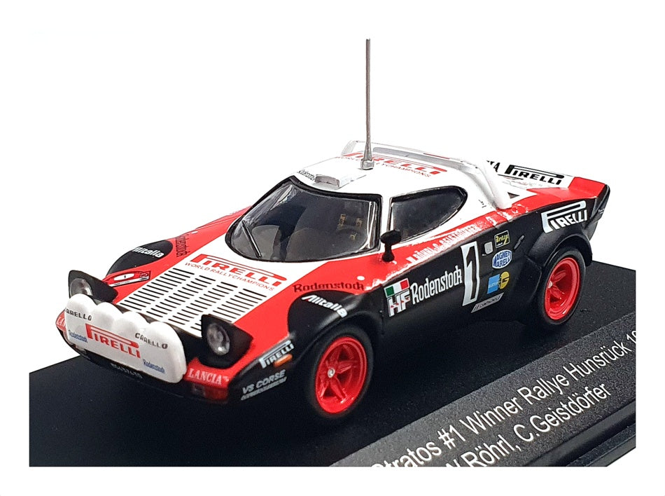 CMR 1/43 Scale WRC016 - Lancia Stratos - #1 Winner Hunsruck Rally 1978