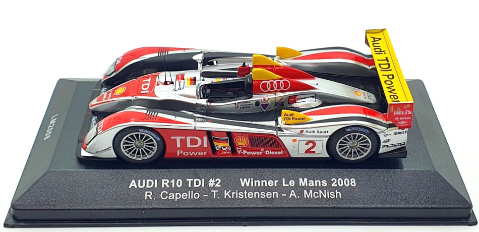 Ixo 1/43 Scale Diecast LM2008 - Audi R10 TDI - #2 Winner Le Mans 2008