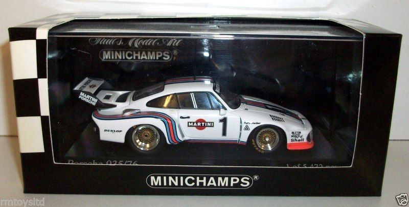 MINICHAMPS 1/43 - 400 766301 PORSCHE 935 ADAC 1000KM 1976 STOMMLEN SCHURTI