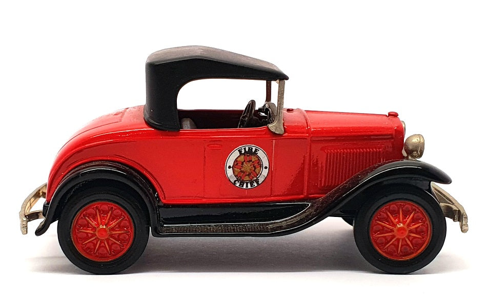 Nostalgic Miniatures 1/43 Scale FE305 - Ford Model A Fire Chief Car