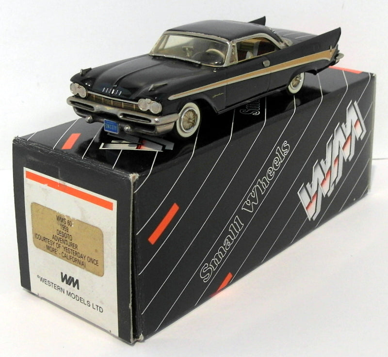 Western Models 1/43 Scale  WMS60 - 1959 Desoto Adventurer- Dark Blue