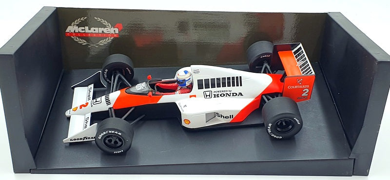 Minichamps 1/18 Scale Diecast 530 891802 - McLaren MP 4/5 A.Prost World Champion