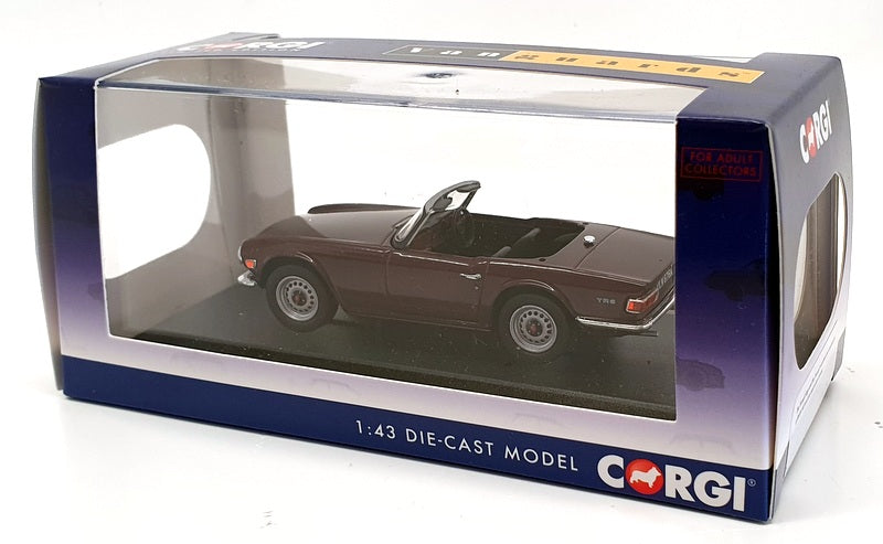 Corgi 1/43 Scale Model Car VA14700 - Triumph TR6 - Damson