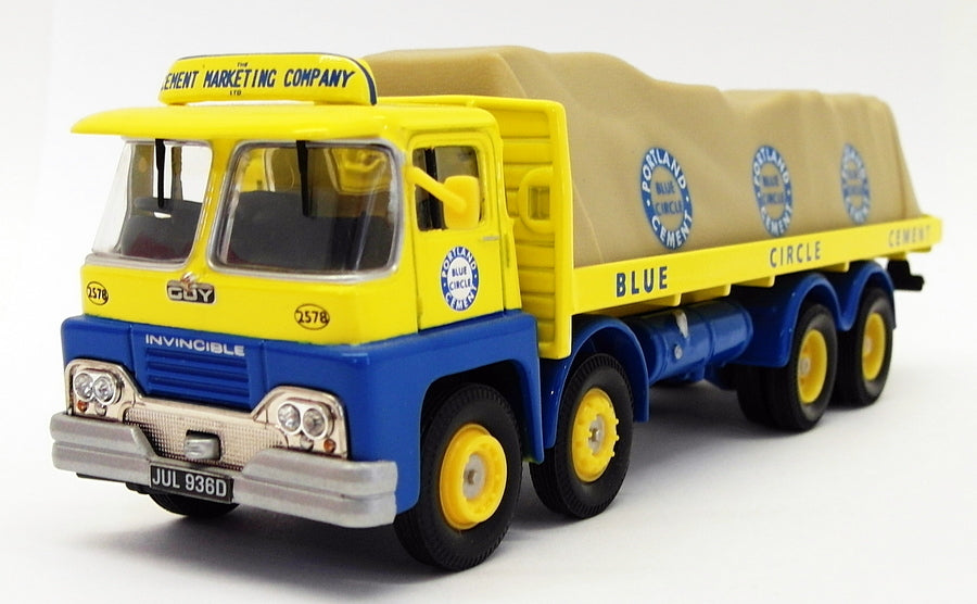 Corgi 1/50 Scale 29101 - Guy Invincible Platform Lorry & Load - Blue Circle