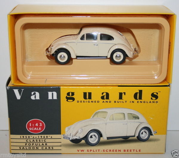 VANGUARDS 1/43 VA12000 VOLKSWAGEN VW SPLIT SCREEN BEETLE BEIGE