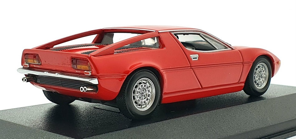 Minichamps 1/43 Scale 400 123420 - 1974 Maserati Merak - Red