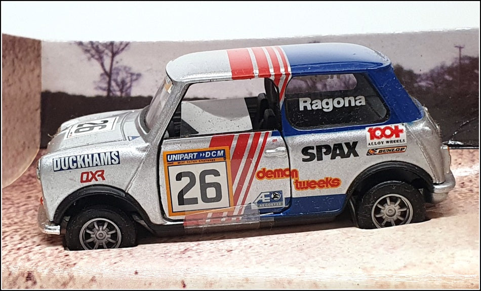 Corgi 1/36 Scale 04439 - Rover Unipart Mini Seven Challenge - #26 Ragona