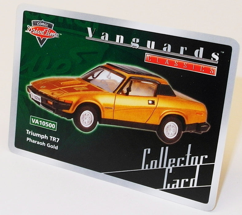 Vanguards 1/43 Scale Model Car VA10500 - Triumph TR7 - Pharaoh Gold