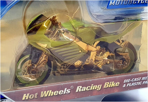 Hot Wheels 1/18 Scale Motorbike 47090 - Racing Bike - Green