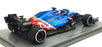 Spark 1/43 Scale S7685 - Alpine A521 #14 Hungarian 2021 Fernando Alonso