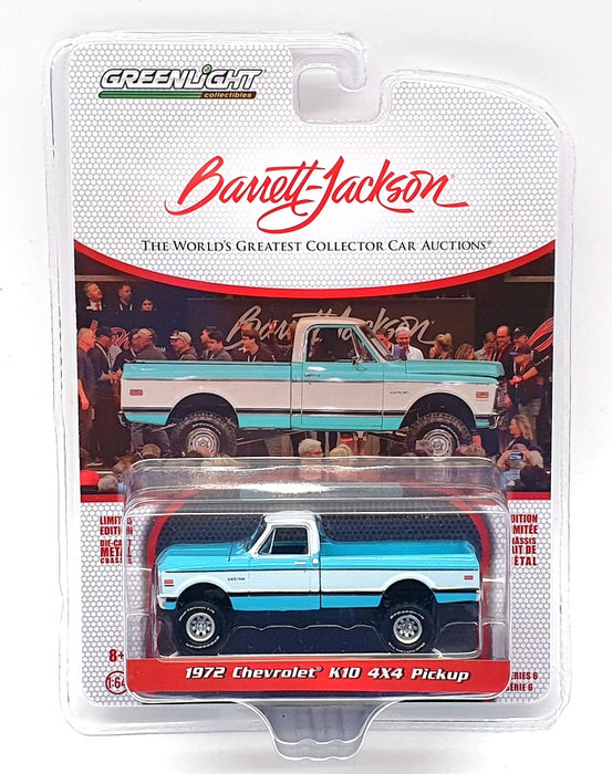 Greenlight 1/64 Scale Model Car 37220-D - 1972 Chevrolet K10 4x4 Pickup