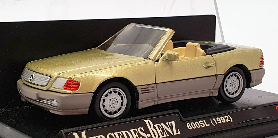 NewRay 1/43 Scale 48439 - 1992 Mercedes Benz 600SL - Lt. Metallic Green