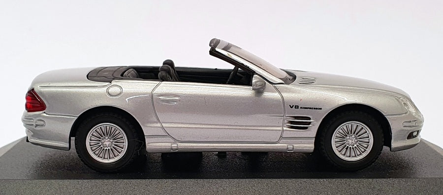 Road Signature 1/43 Scale 94243 - Mercedes Benz SL55 Cabrio - Silver