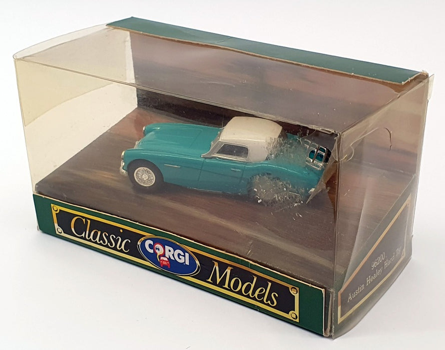 Corgi 1/43 Scale Model Car 96200 - Austin Healey Hard Top - Turquoise