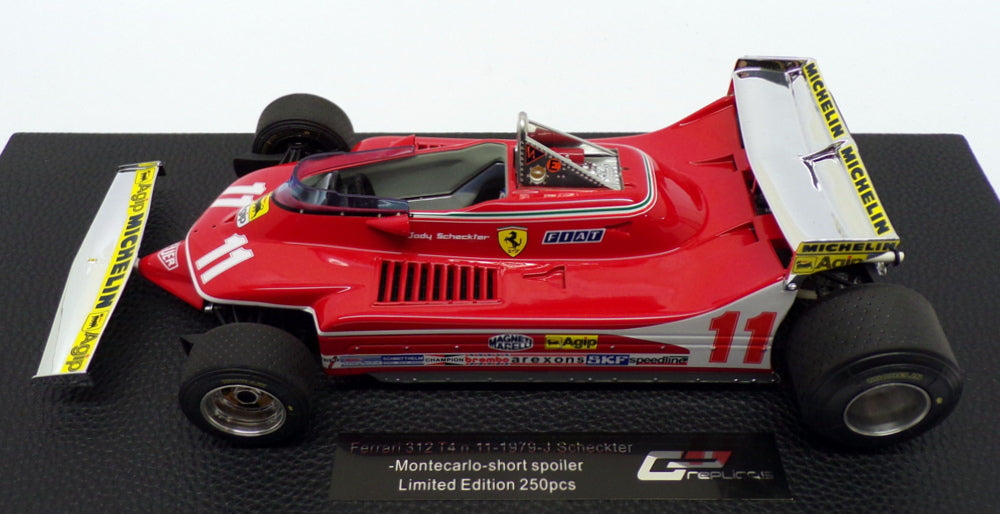 GP Replicas 1/18 Scale GP002D - F1 Ferrari T4 MC Short Spoiler - #11 J.Sheckter