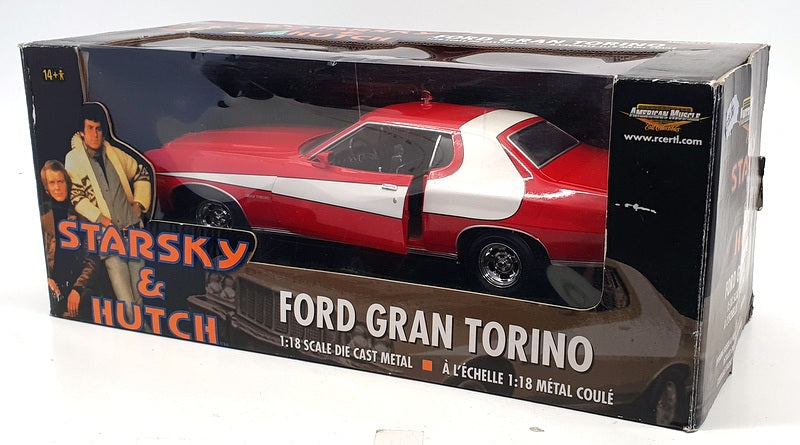 Ertl 1/18 Scale Diecast 36685 - Ford Gran Torino Starsky & Hutch - Red