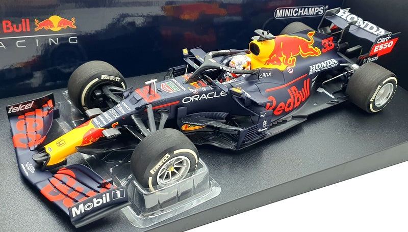 Minichamps 1/18 Scale 110 210833 Red Bull Honda RB16B F1 Verstappen French 