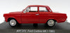 Detail Cars 1/43 Scale Diecast ART372 - 1963 Ford Cortina Mk1 - Red