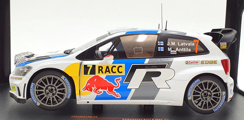 IXO 1/18 Scale 18RMC070B - Volkswagen Polo R WRC #7 Rally 2013  J.M.Latvala