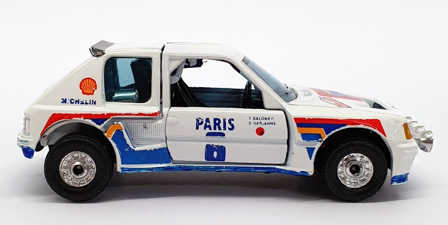 Corgi 11cm Long Diecast 399 - Peugeot 205 - #6 Monte Carlo 1985