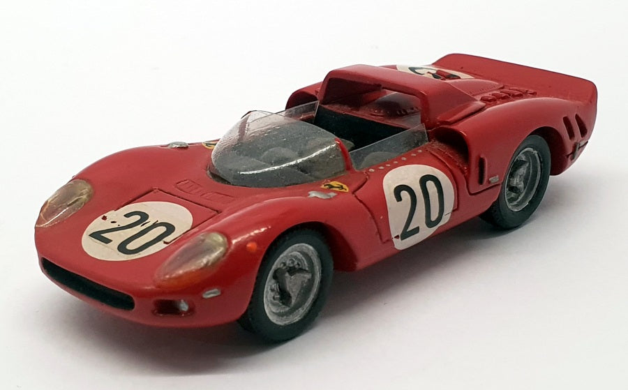 Unbranded 1/43 Scale Model Car SM25 - Ferrari Racing Car - #20 Red