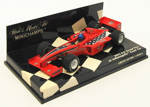 Minichamps 1/43 Scale Model Car 400 030301 -  F1 U.S. Grand Prix Event car 2003