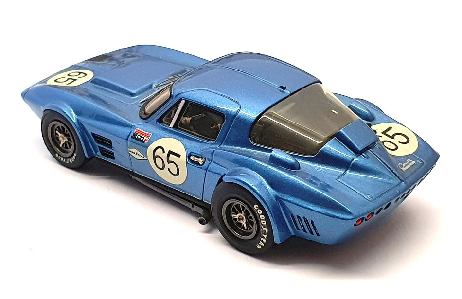 Marsh Models 1/43 Scale MM13 - 1963 Chevrolet Corvette Grand Sport - Blue #65