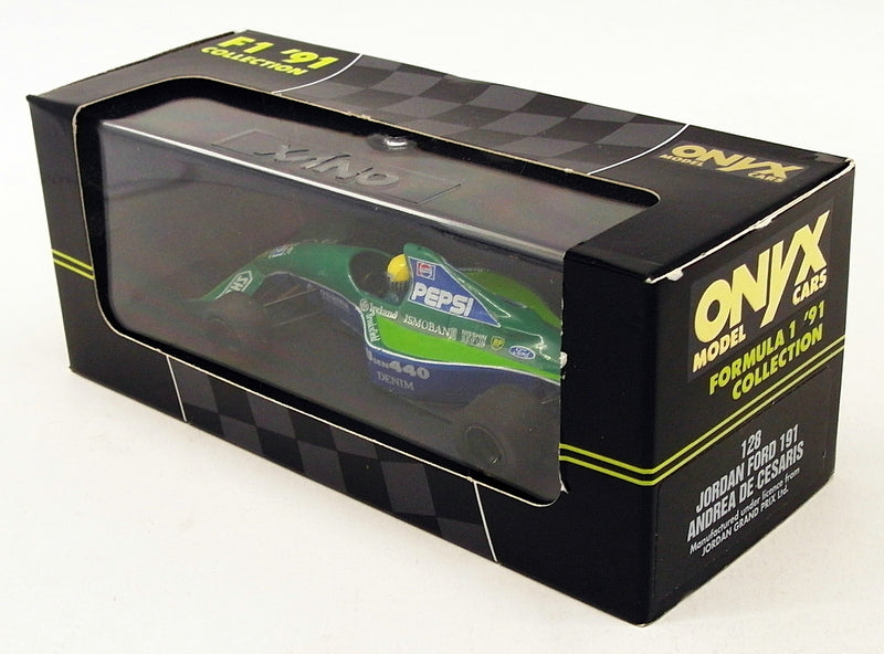 Onyx 1/43 Scale 128 - F1 '91 Jordan Ford 191 - #32 Andrea De Cesaris