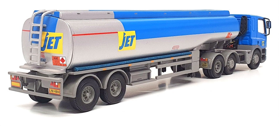 Corgi 1/50 Scale 75302 - Leyland DAF Petrol Tanker Truck "Jet" - Blue/Grey