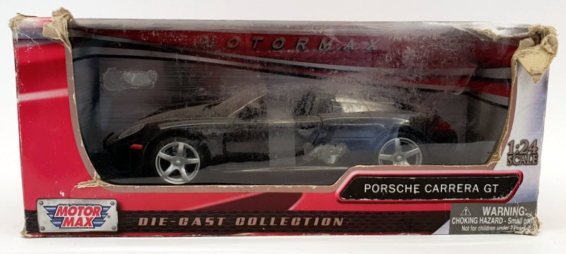 MotorMax 1/24 Scale Model Car 73305 - Porsche Carrera GT - Black