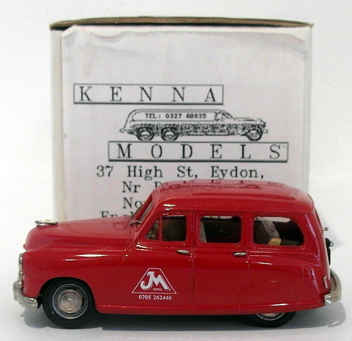 Kenna Models 1/43 Scale KM21 - Standard Vanguard Estate - J.M. Toys - Red