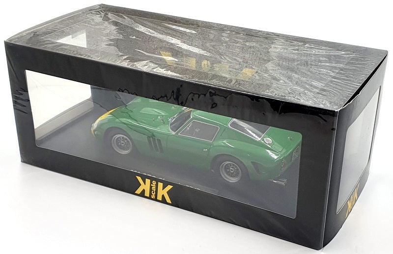 KK Scale 1/18 Scale Diecast KKDC180736 Ferrari 250 GTO Chassis 3767 Green/Yellow