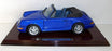 Anson 1/14 - 30313 Porsche 911 Carrera 4 Cabriolet - Blue + Plinth