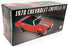 Acme 1/18 Scale A1805518 - 1970 Chevrolet Chevlle SS Restomod - Red