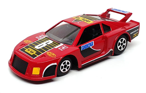 Polistil 1/40 Scale 16423A - Ferrari 308 GTB4 Turbo Race Car #6 - Red