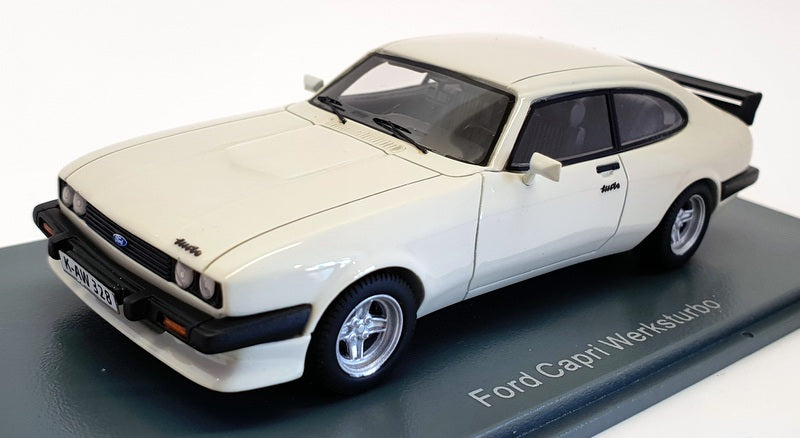 Neo Models 1/43 Scale NEO43328 - Ford Capri III Werksturbo - Cream