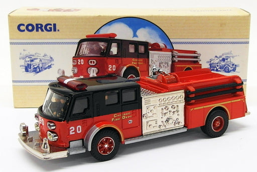 Corgi 1/50 Scale Model Fire Engine 97322 - American La France - Chicago