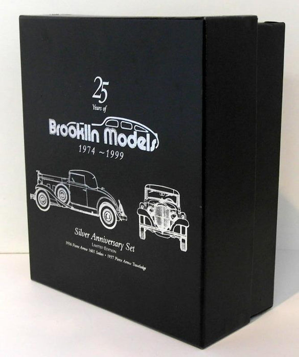 Brooklin Models 1/43 Scale 25yrs Of Brooklin 1936 Pierce Arrow & Travelodge Set